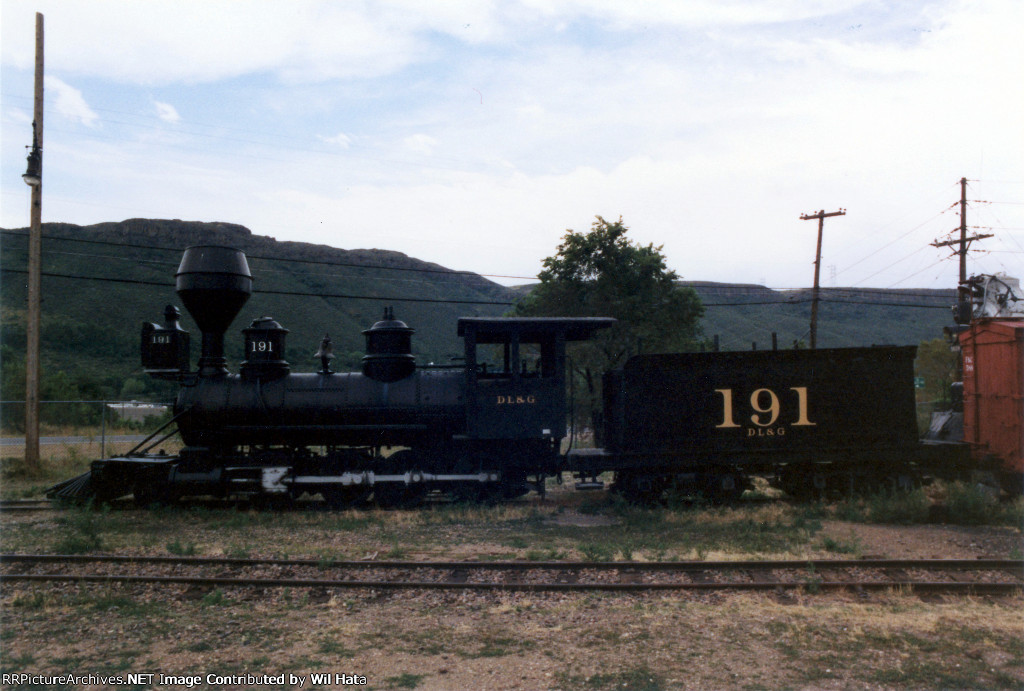 Denver, Leadville & Gunnison 2-8-0 191